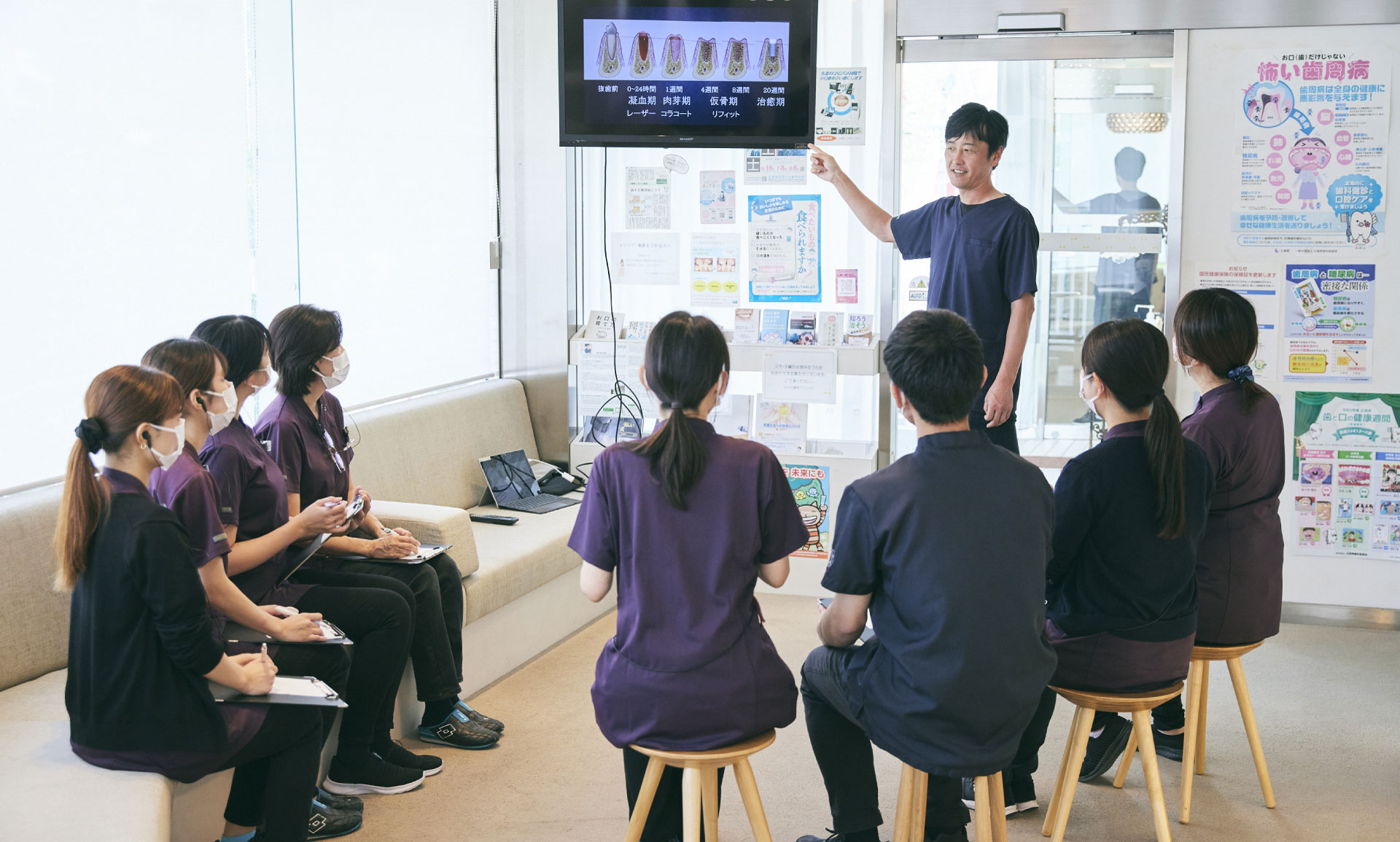 院内研修の様子
